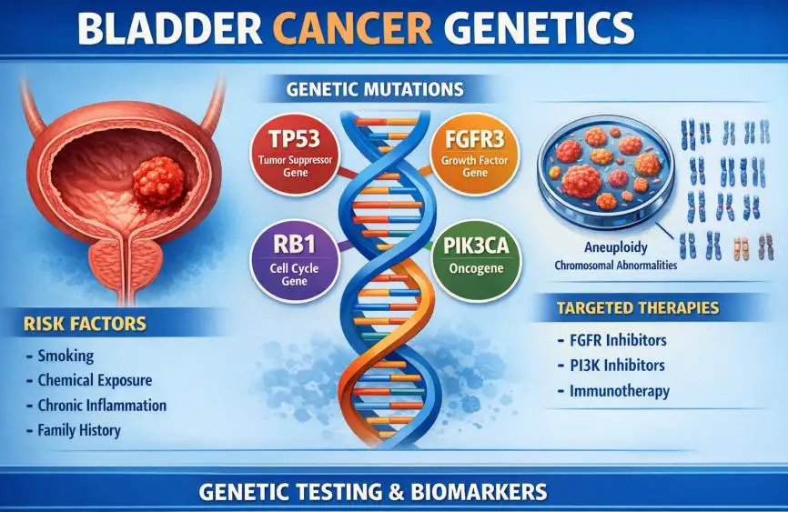 Bladder Cancer Genetics: Understanding Genetic Mutations, Risk Factors, and Modern Treatment Advances