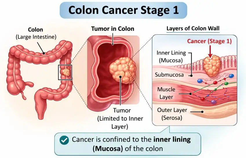 Colon Cancer Stage 1: Early Detection, Treatment Options, and Survival Outlook