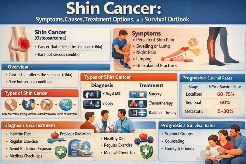 Shin Cancer: Symptoms, Causes, Treatment Options, and Survival Outlook